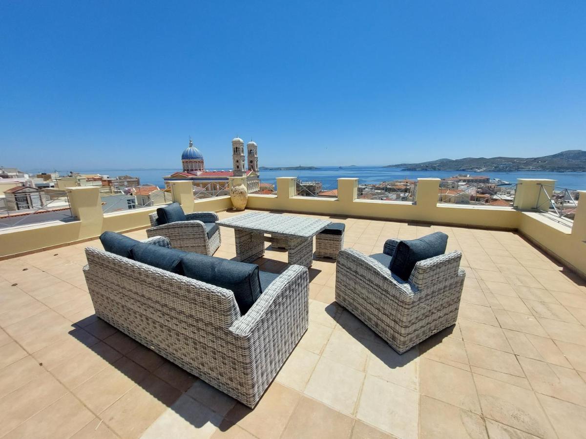 Hermes Penthouse Ermoúpoli Extérieur photo